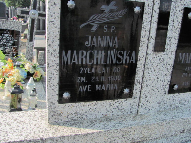 Janina Marchlińska 1913 Skierkowizna - Grobonet - Wyszukiwarka osób pochowanych