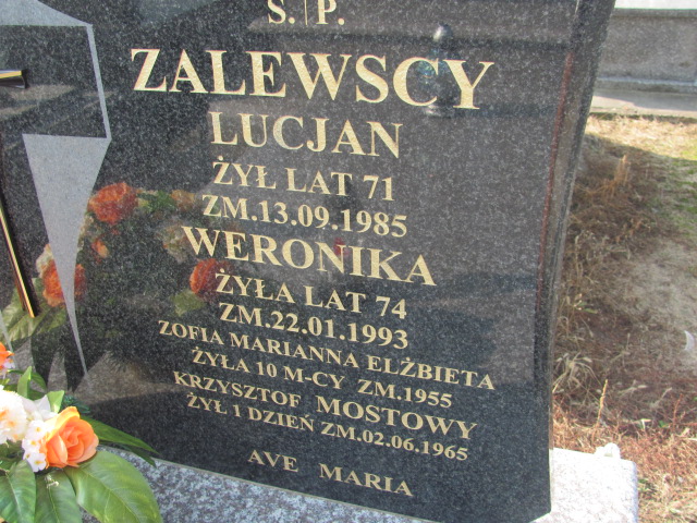 Lucjan Zalewski 1914 Skierkowizna - Grobonet - Wyszukiwarka osób pochowanych