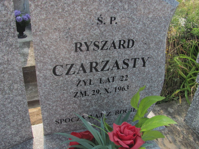 Ryszard Czarzasty 1941 Skierkowizna - Grobonet - Wyszukiwarka osób pochowanych