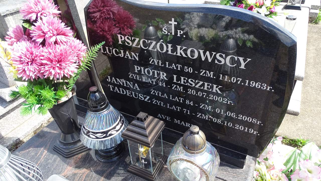 Piotr Leszek Pszczółkowski 1958 Skierkowizna - Grobonet - Wyszukiwarka osób pochowanych