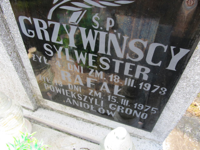 Sylwester Grzywiński 1973 Skierkowizna - Grobonet - Wyszukiwarka osób pochowanych