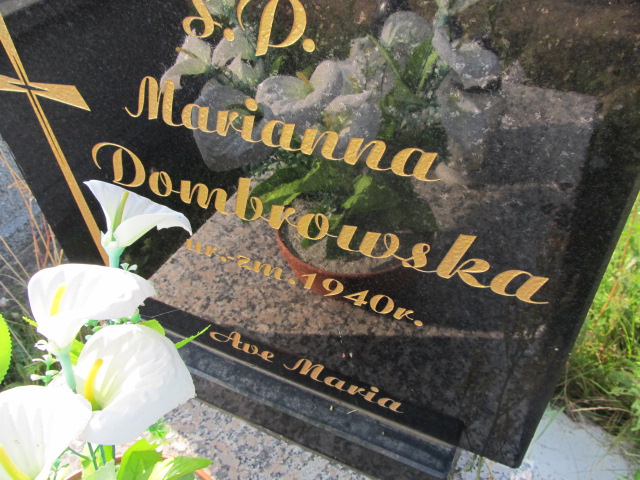 Marianna Dąbrowska 1943 Skierkowizna - Grobonet - Wyszukiwarka osób pochowanych