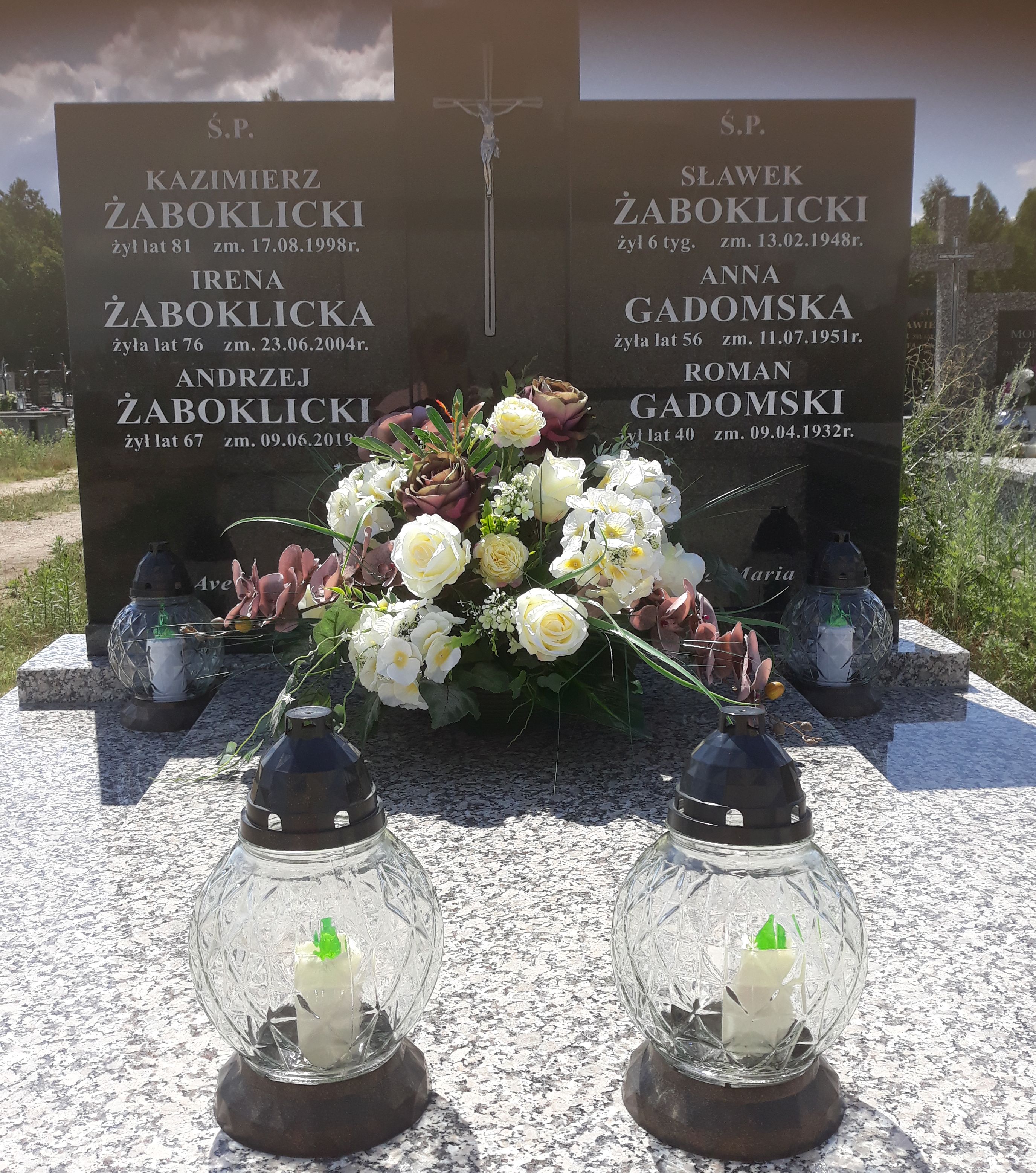 Sławomir Żaboklicki 1948 Skierkowizna - Grobonet - Wyszukiwarka osób pochowanych