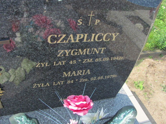 Grób Maria Czaplicka