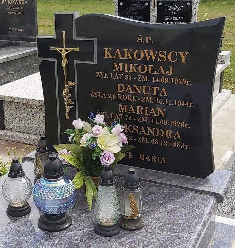 Mikołaj Kakowski Skierkowizna - Grobonet - Wyszukiwarka osób pochowanych